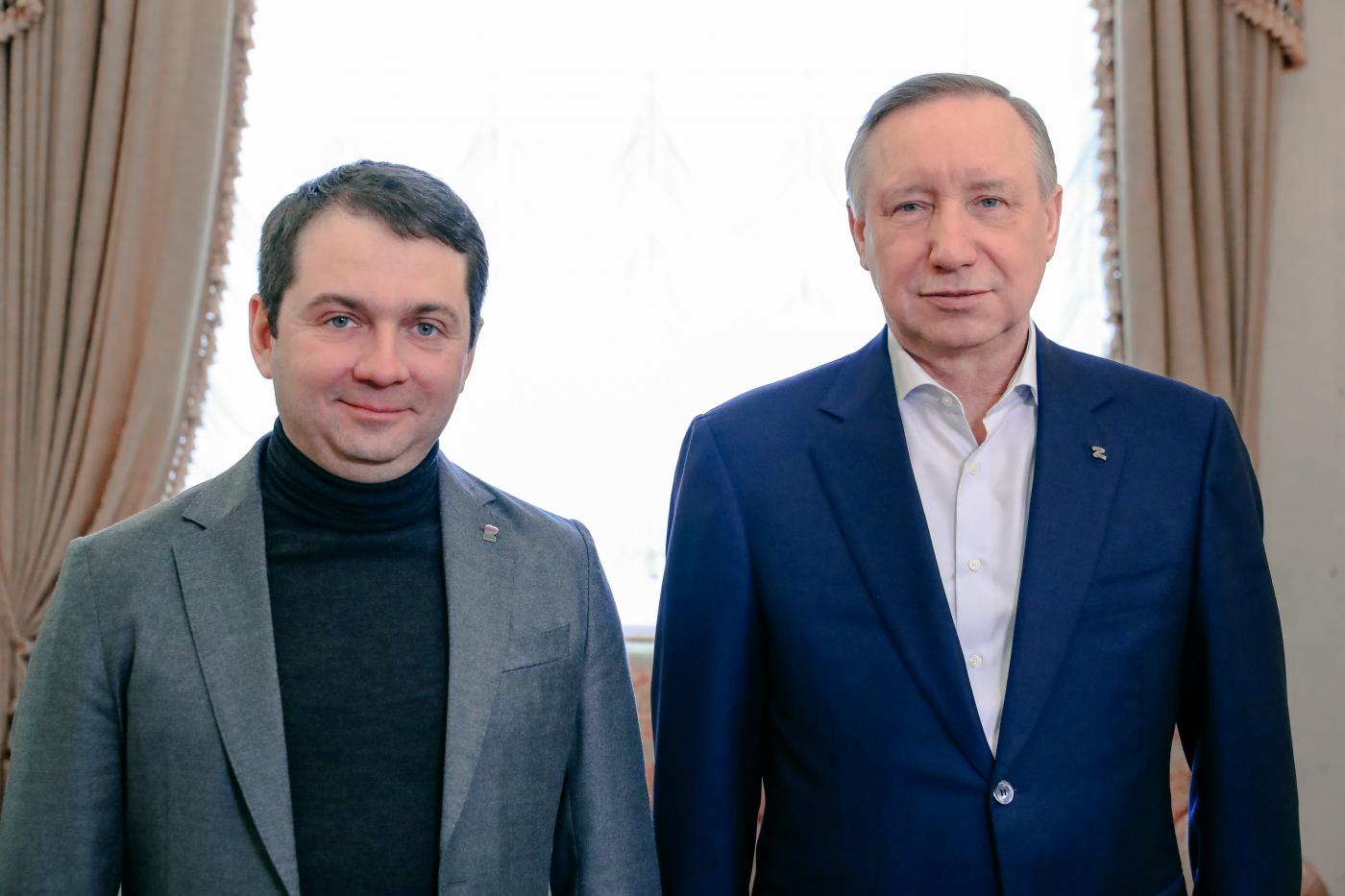 Андрей Чибис и Александр Беглов договорились наращивать взаимодействие между регионами
